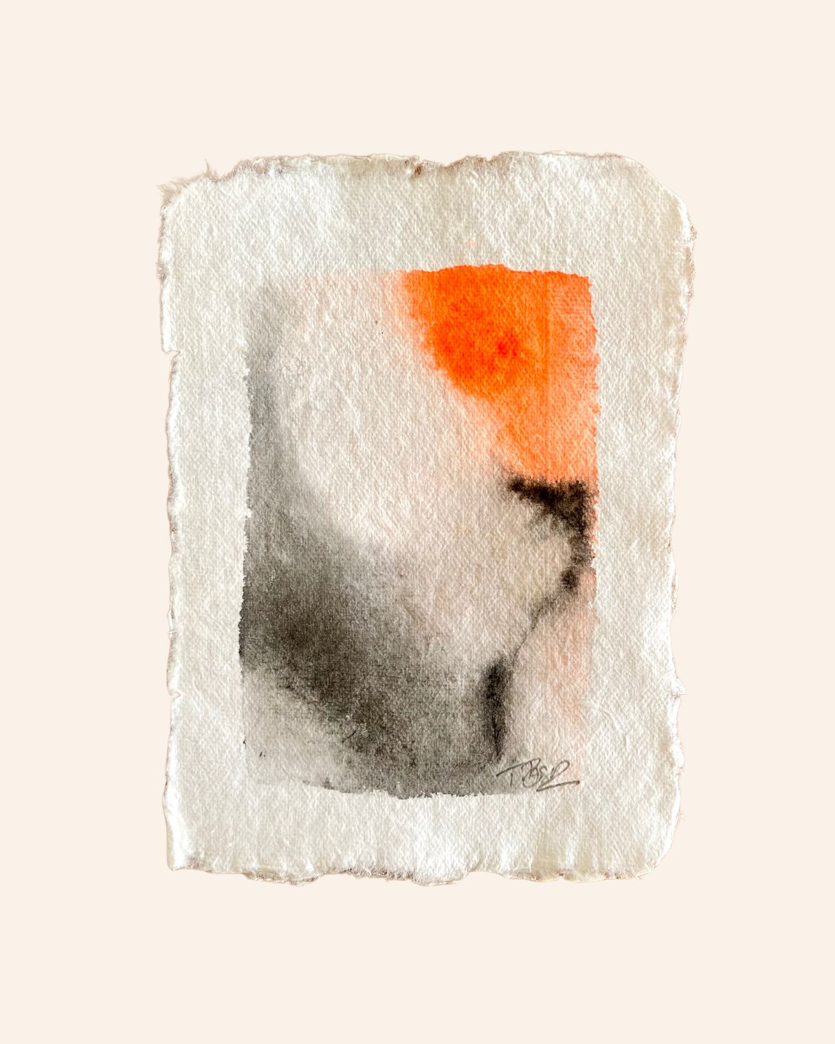 Original Mixed Media Artwork – Neon Silence Series