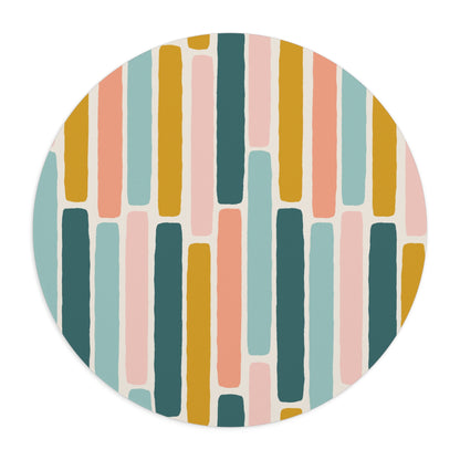 Mouse Pad , Watercolour Stripes