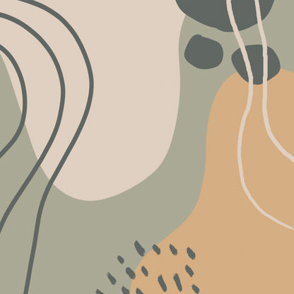 Abstract Shapes – Cotton Silk Bandana - Tania Bisaz