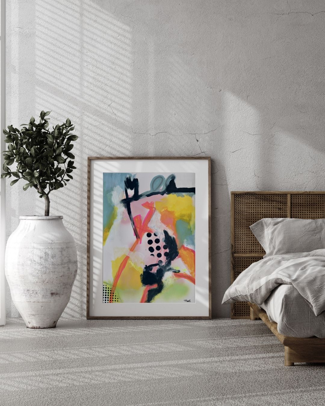 Oops I Like It - Original Abstract Painting, A2 (42 x 59.4 cm)