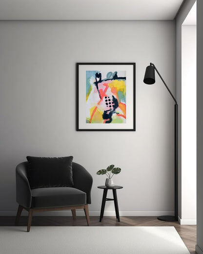 Oops I Like It - Original Abstract Painting, A2 (42 x 59.4 cm)