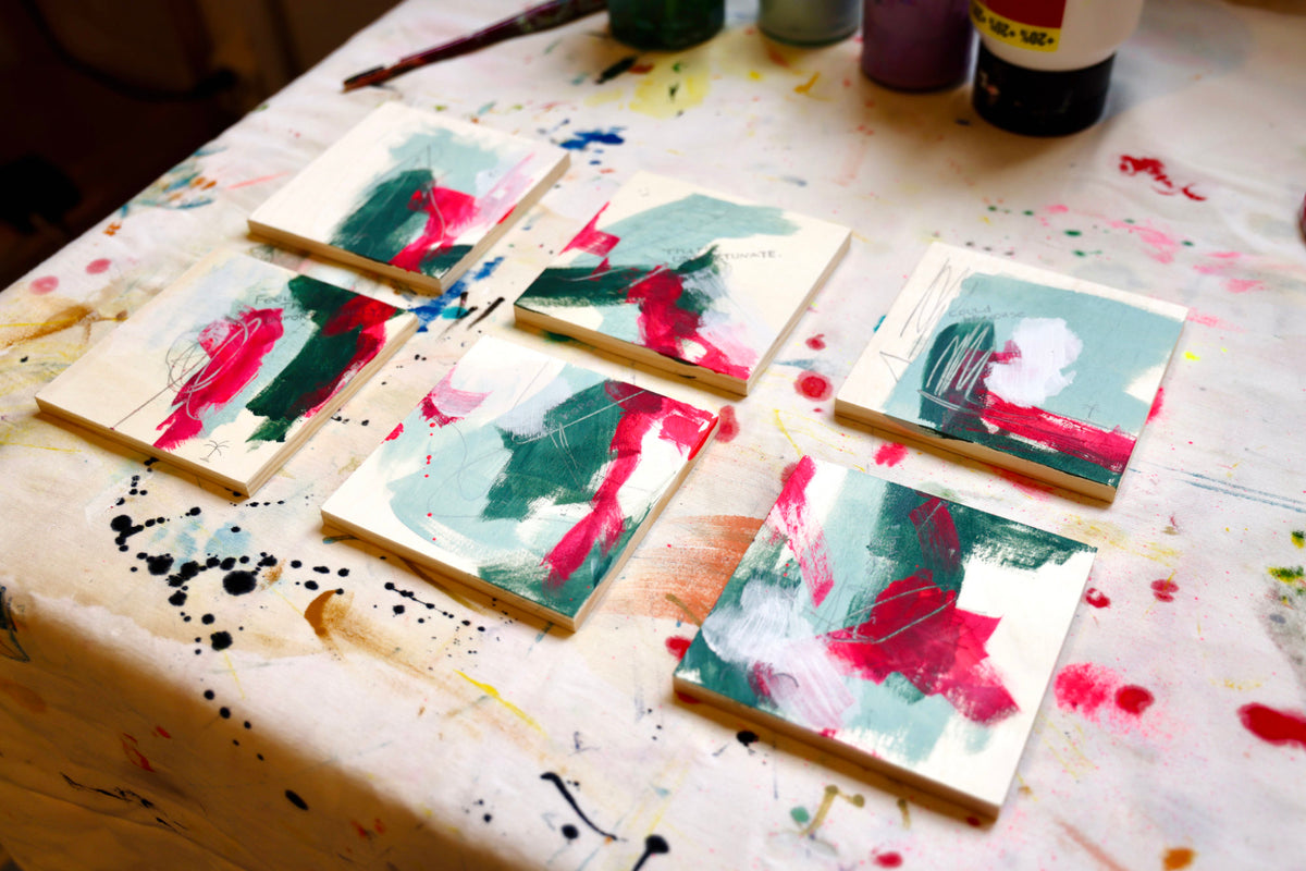 Mixed Feelings – Original Mini Paintings