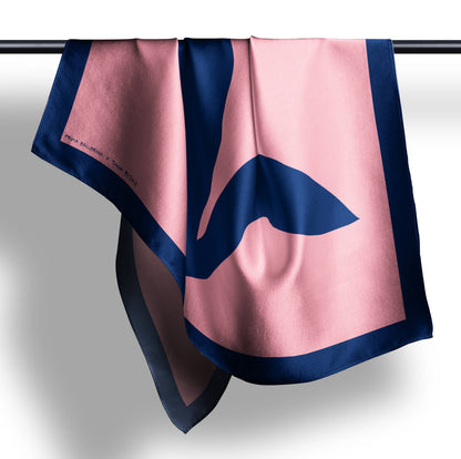 Desert Botanical – Silk Foulard by Tania Bisaz × Prima Ballerina