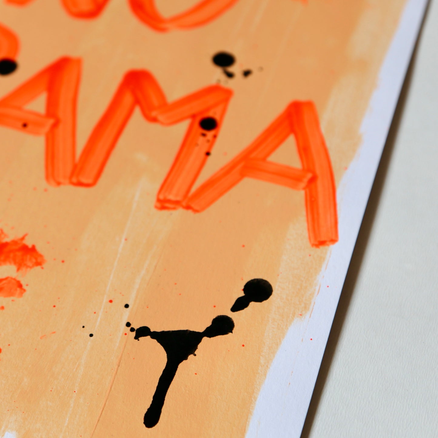 No Drama – A4 Original Painting