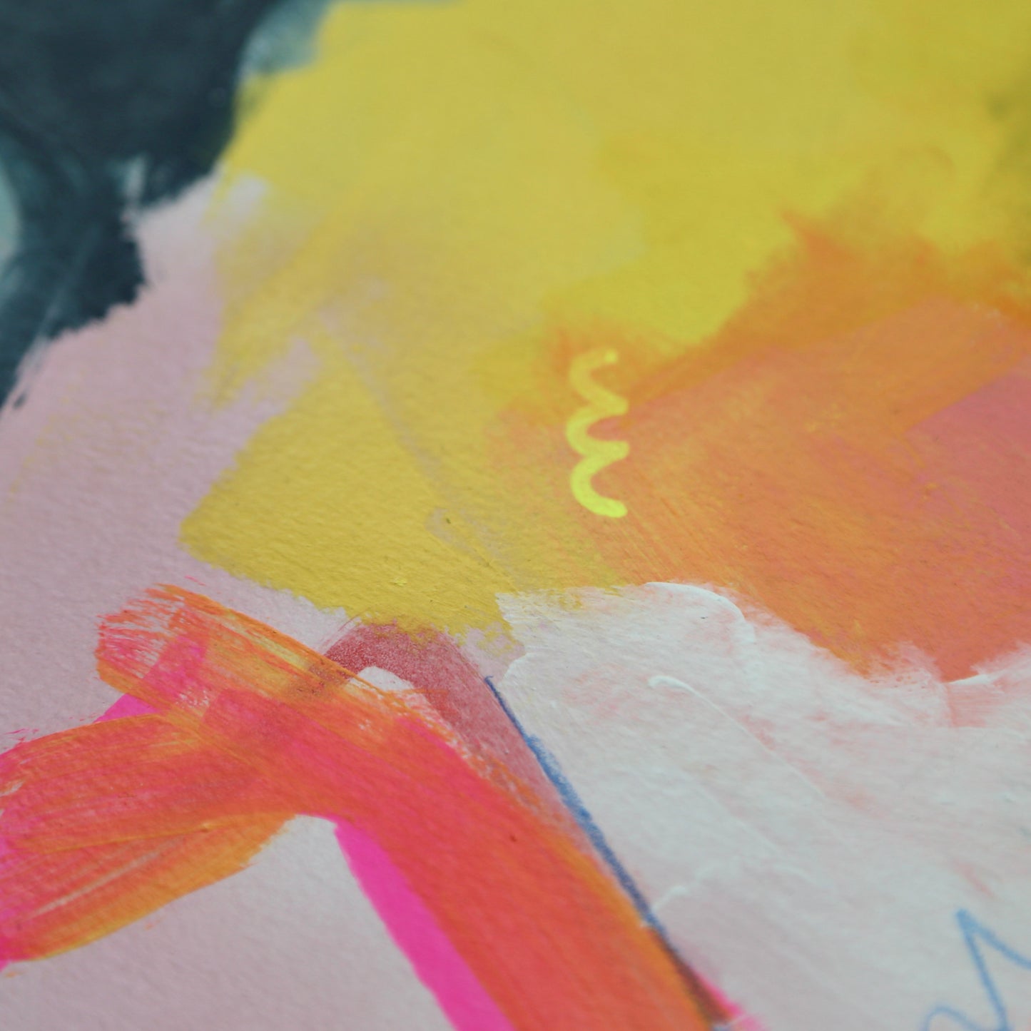 Oops I Like It - Original Abstract Painting, A2 (42 x 59.4 cm)