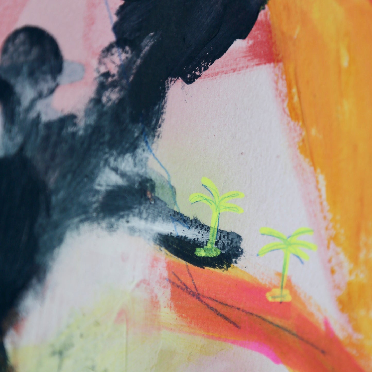 Oops I Like It - Original Abstract Painting, A2 (42 x 59.4 cm)