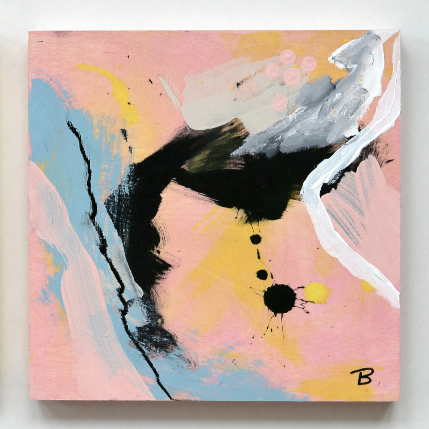 Stay Awhile – Original Abstract Paintings on Wood