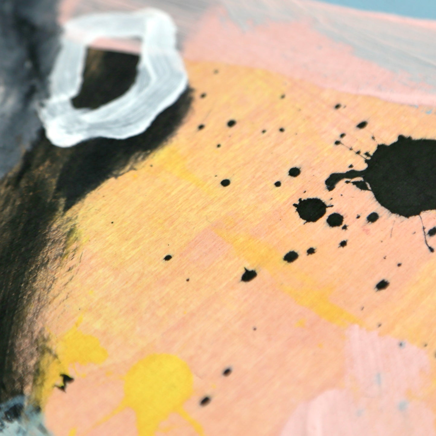 Stay Awhile – Original Abstract Paintings on Wood