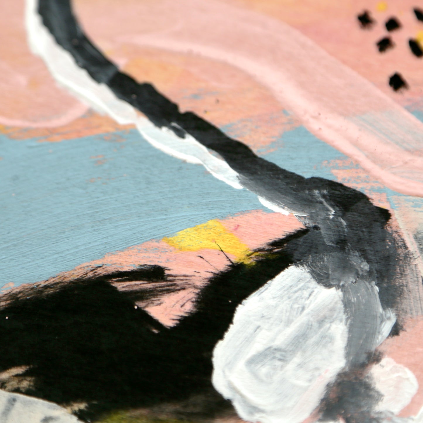 Stay Awhile – Original Abstract Paintings on Wood