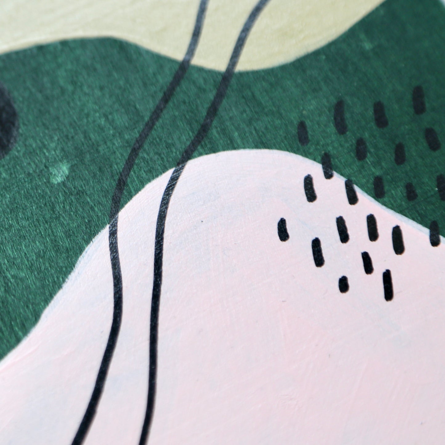 Midday Mirage – Original Abstract Paintings on Wood