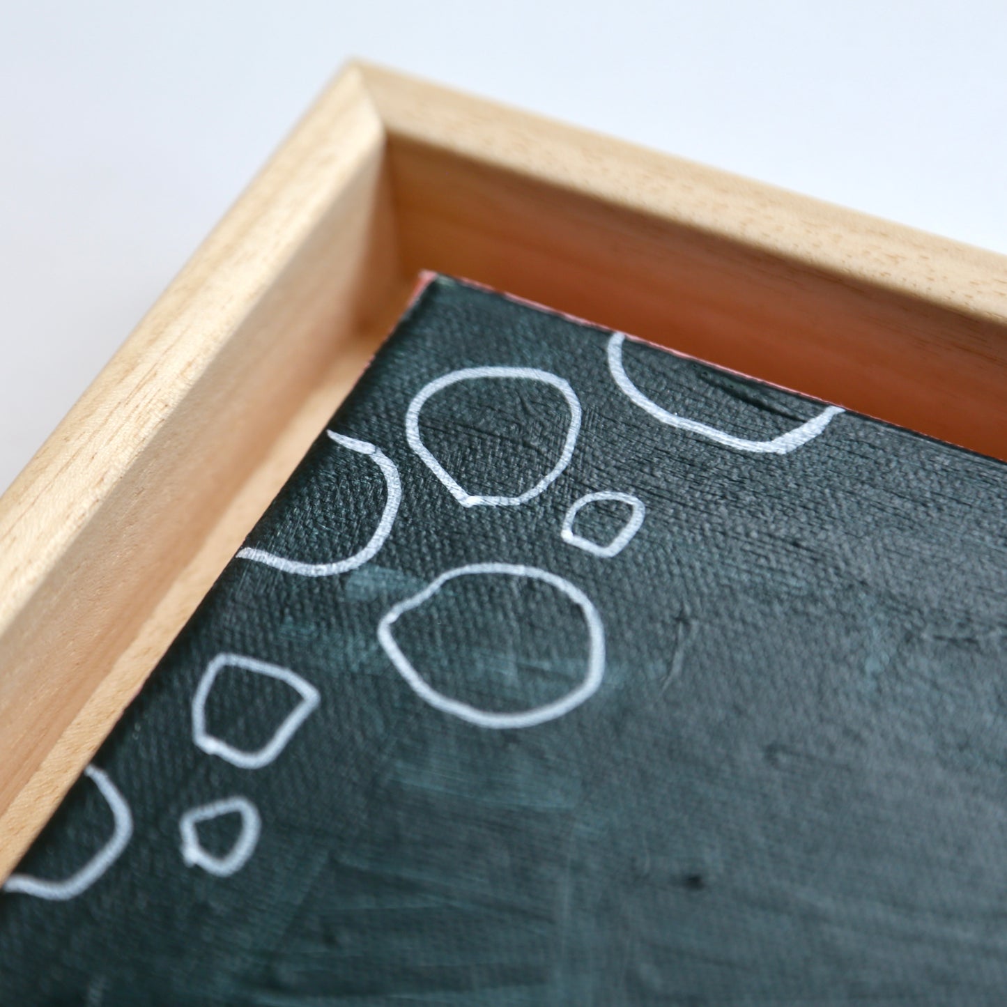 Original Mixed Media Painting, Golden Horizon, 50 x 60 cm, #02