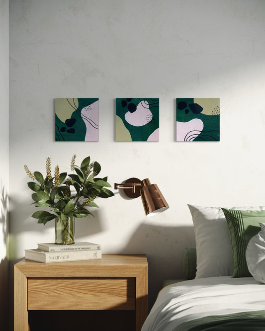 Midday Mirage – Original Abstract Paintings on Wood