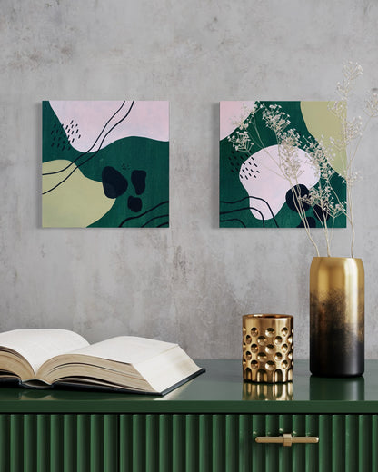 Midday Mirage – Original Abstract Paintings on Wood