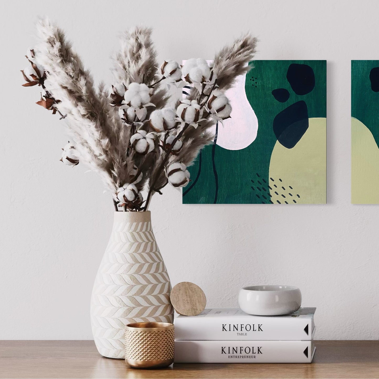 Midday Mirage – Original Abstract Paintings on Wood