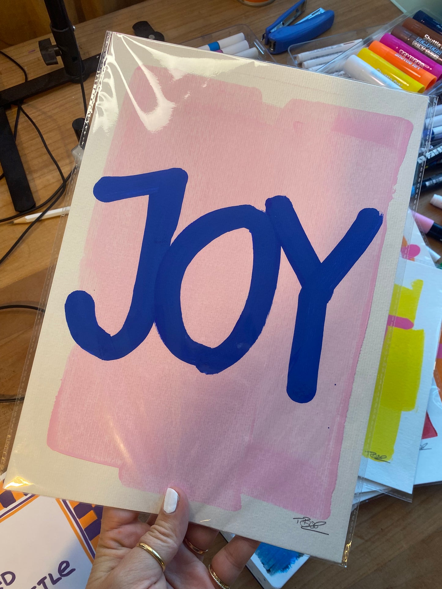 Your Word of the Year, Original Custom Painting