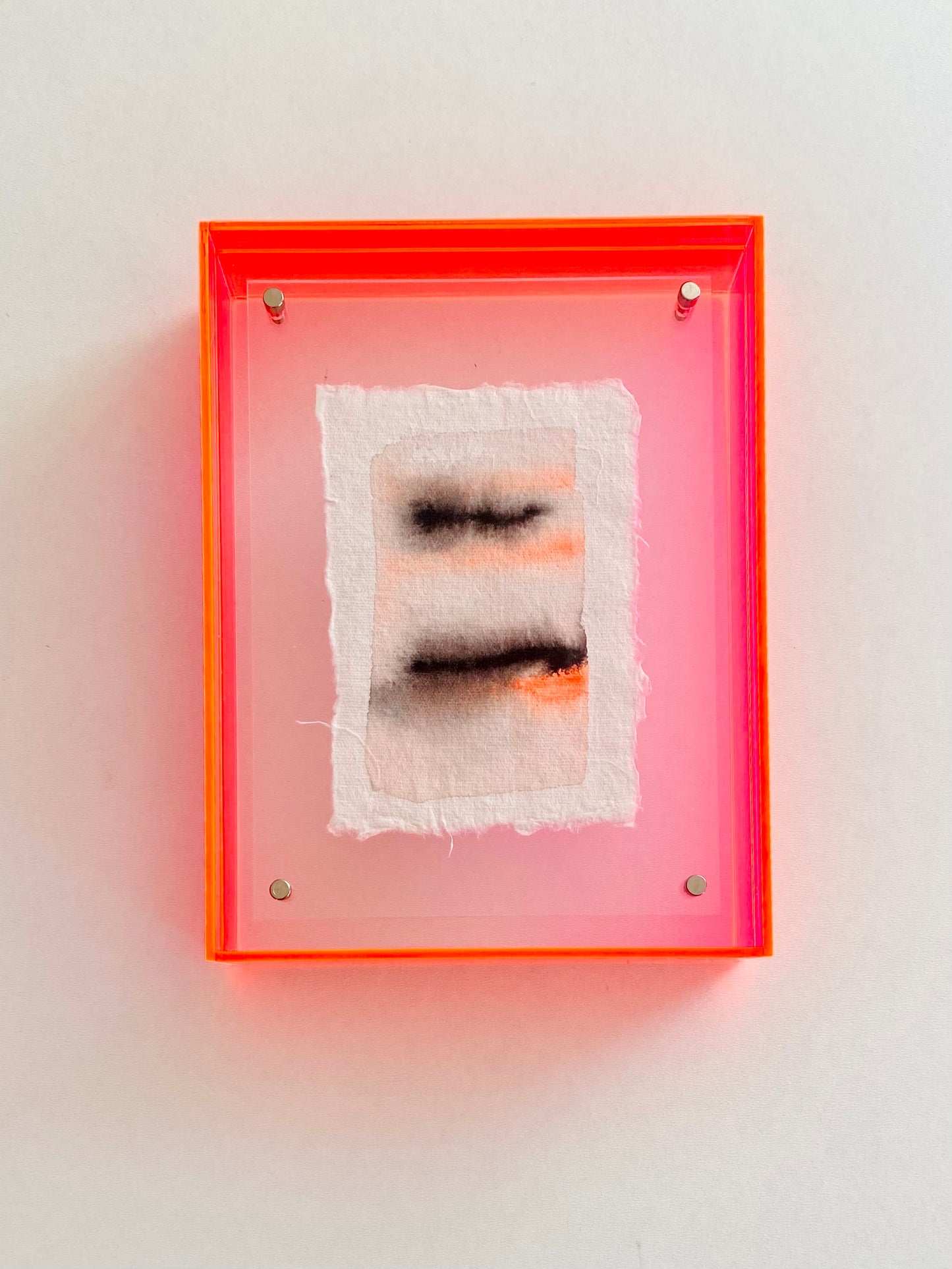 Original Mixed Media Artwork – Neon Silence Series