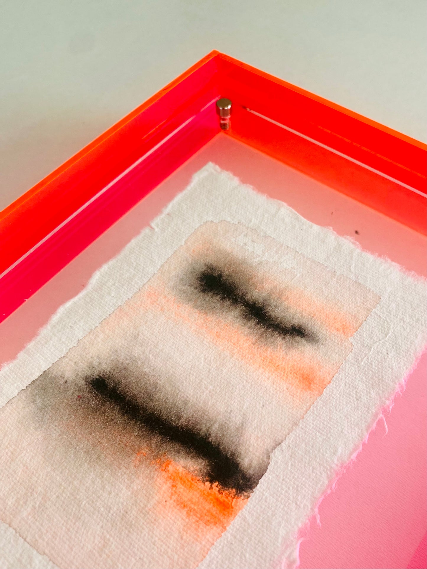 Original Mixed Media Artwork – Neon Silence Series