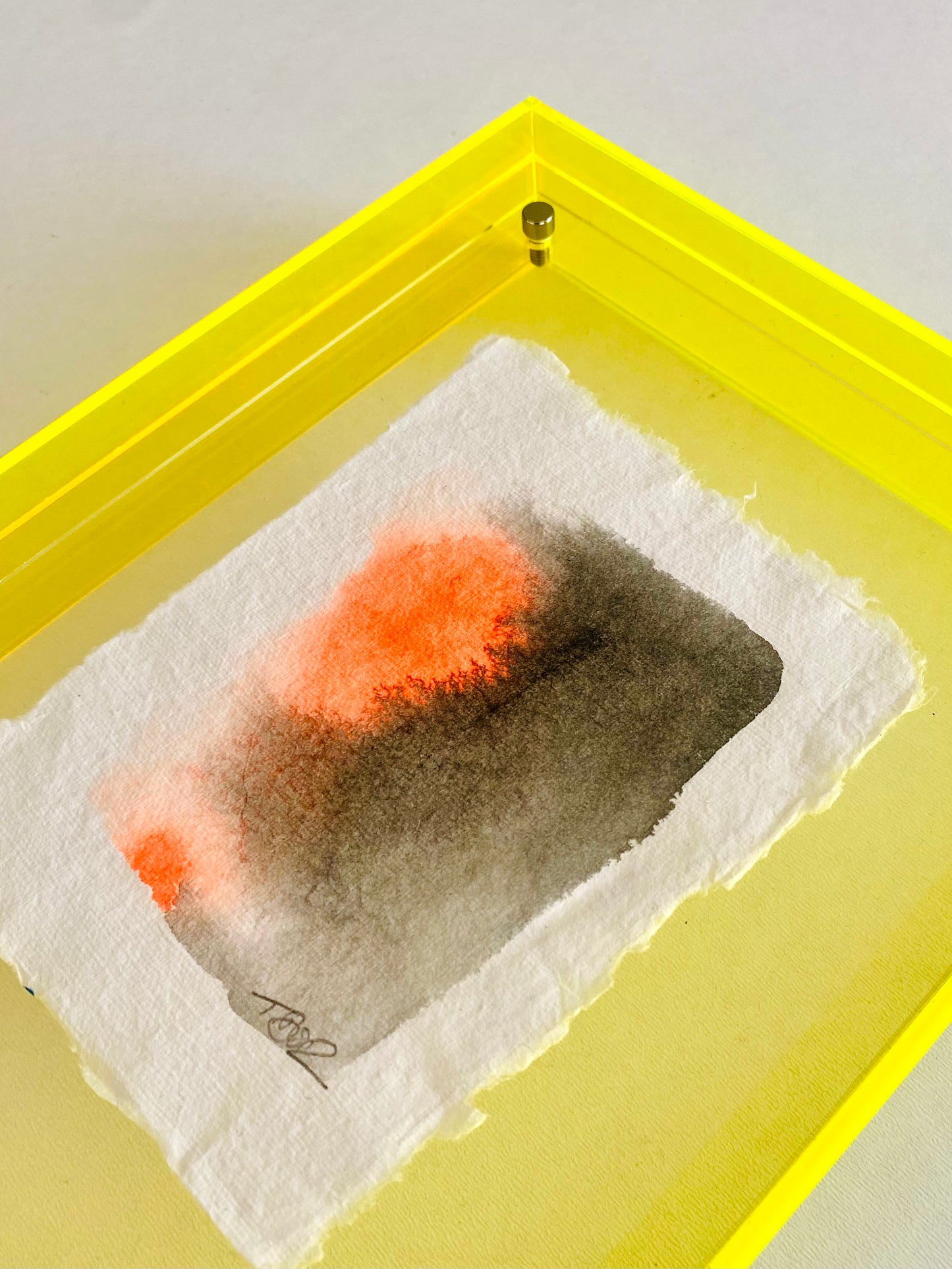 Original Mixed Media Artwork – Neon Silence Series