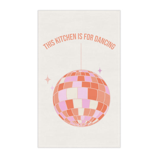 Disco Kitchen – Art Tea Towel - Tania Bisaz