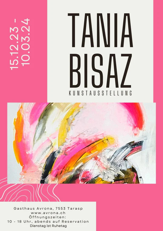 Tania Bisaz Solo Exhibition Gasthaus Avrona